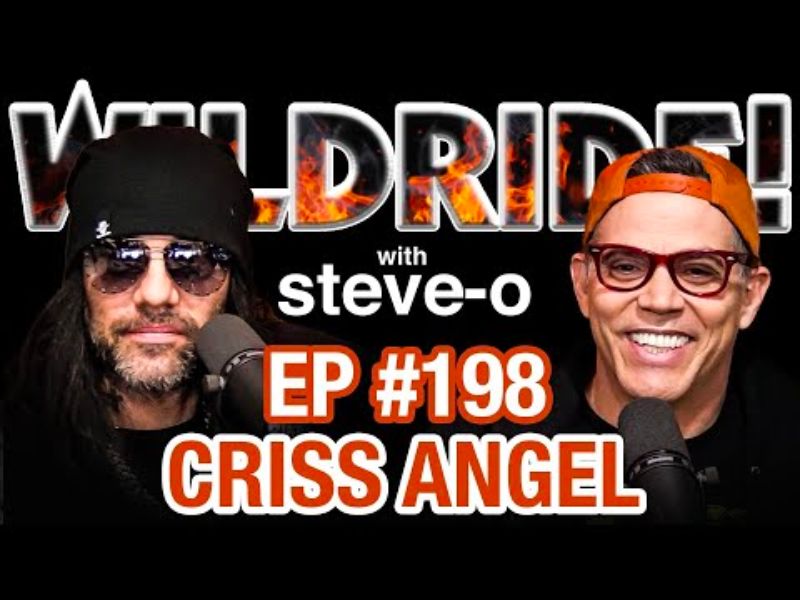 Criss Angel MINDREAK Joins SteveO's Wild Ride Podcast All Things Magic