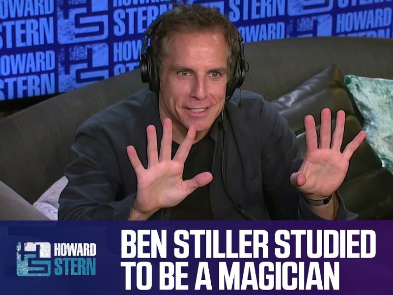Ben Stiller Studied To Be A Magician!