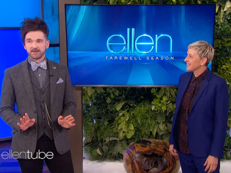 Colin Cloud on the Ellen Show (Watch Now)