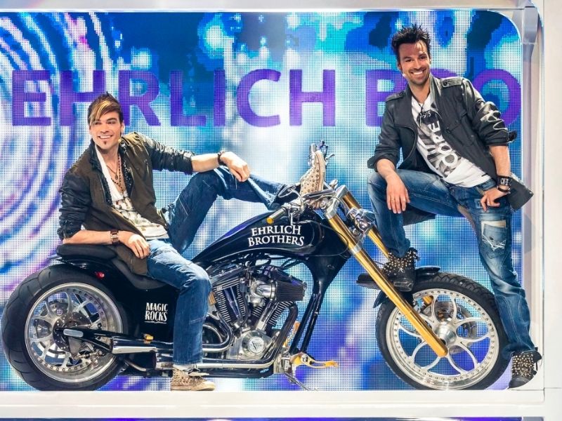 Ehrlich Brothers (Appearing Motorcycle)