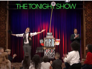 Mario the Maker Magician Wows Jimmy Fallon!