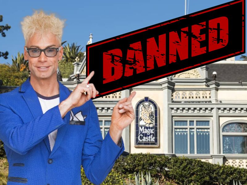 Murray Sawchuck Plays Victim (Banned From The Magic Castle)