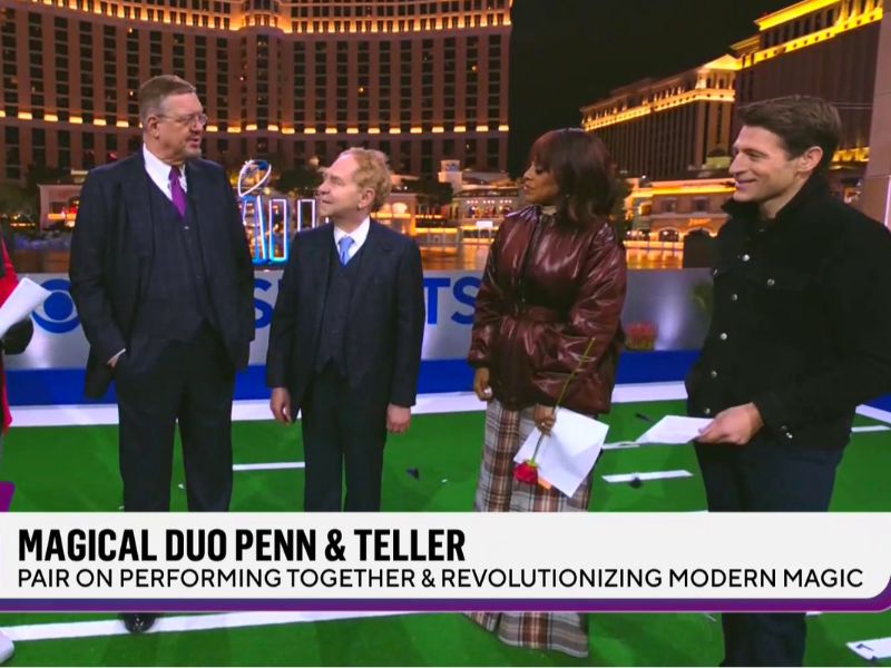 Penn and Teller: Las Vegas Legends! (CBS Mornings)