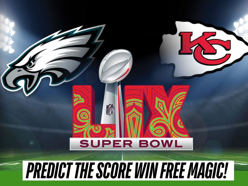 Predict The Super Bowl - Score $400 In Free Magic!
