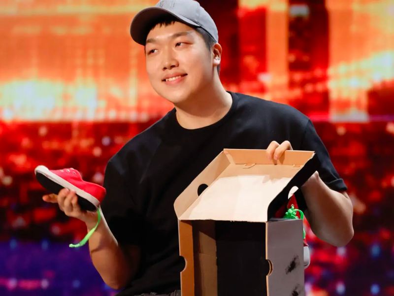 Sleight of Shoe with Sangsoon Kim (AGT Auditions)