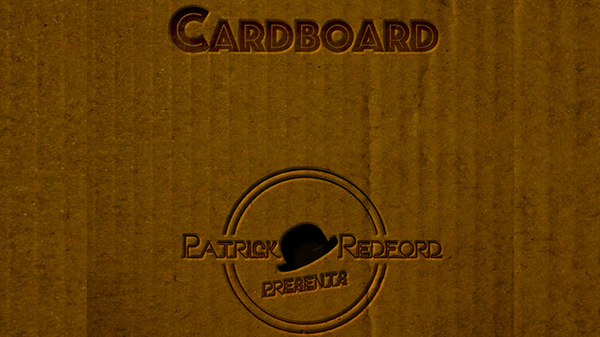 CARDBOARD The Book by Patrick G. Redford - Book