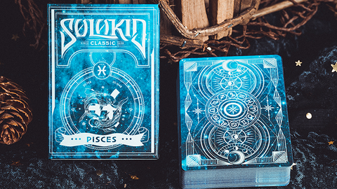 Solokid Constellation Series v2 (Pisces) Playing Cards by Solokid Playing Card Co.