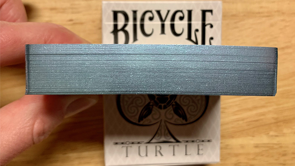 Gilded Bicycle Turtle (Sea) Playing Cards