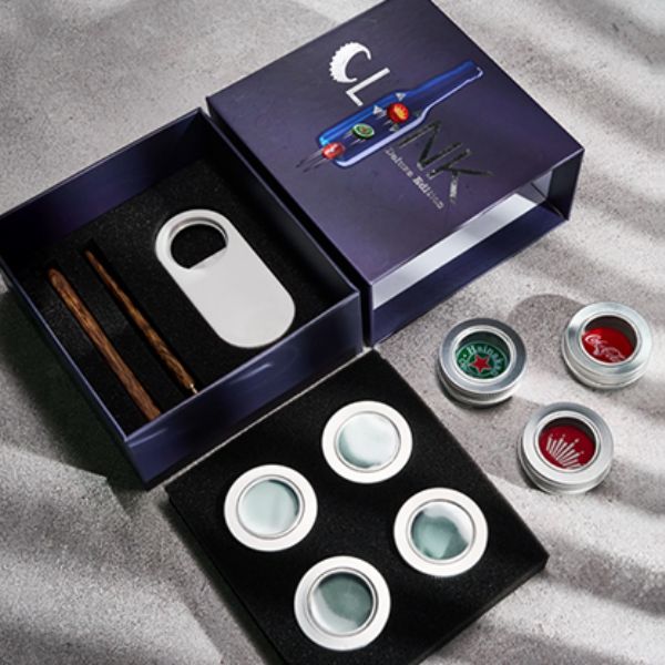 The Clink (Cap in Bottle) Set by Iarvel Magic and Wonder House