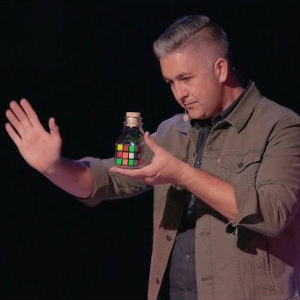 Cube in Bottle Project by Taylor Hughes and David Stryker