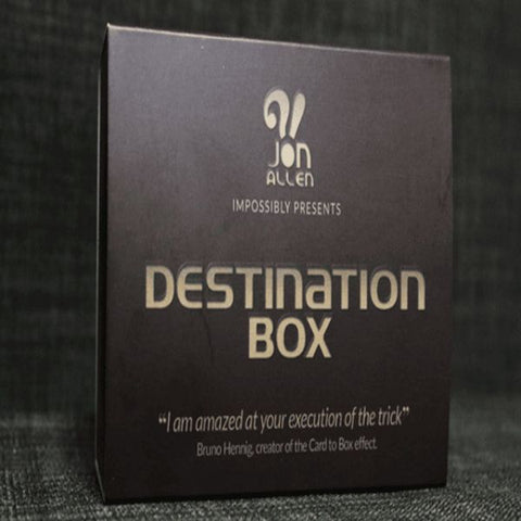 DESTINATION BOX by Jon Allen
