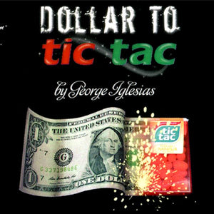 Dollar to Tic Tac by Twister Magic