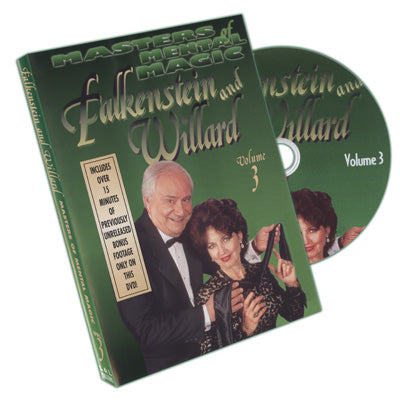 Falkenstein and Willard  Masters of Mental Magic Vol #3 - DVD