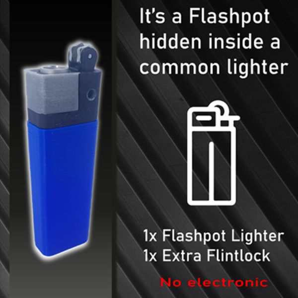 FLASHPOT LIGHTER by Creativity Lab – All Things Magic