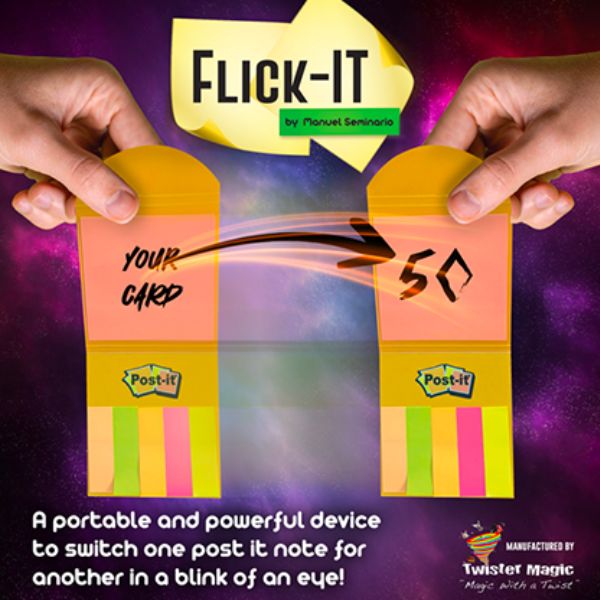 Flickit Tech FLICK-IT by Manuel Seminario & Twister Magic – All Things Magic