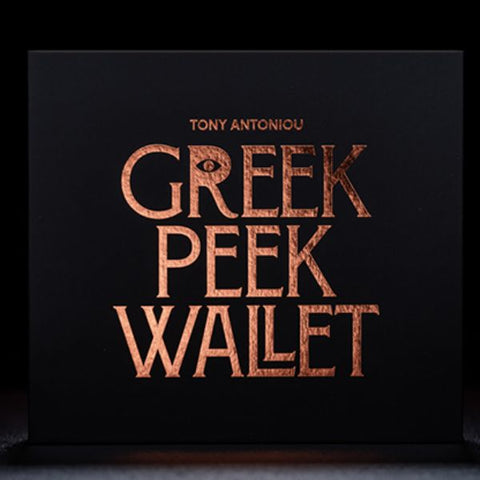 Greek Peek Wallet by Tony Antoniou