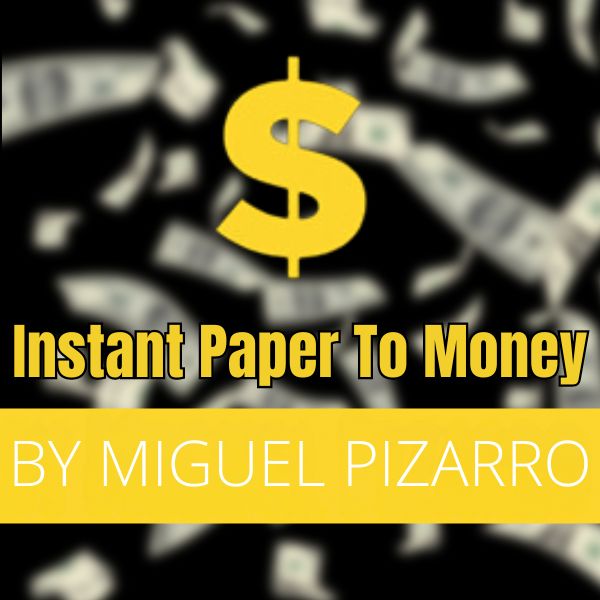 Instant Paper to Money (US Dollar) by Miguel Pizarro