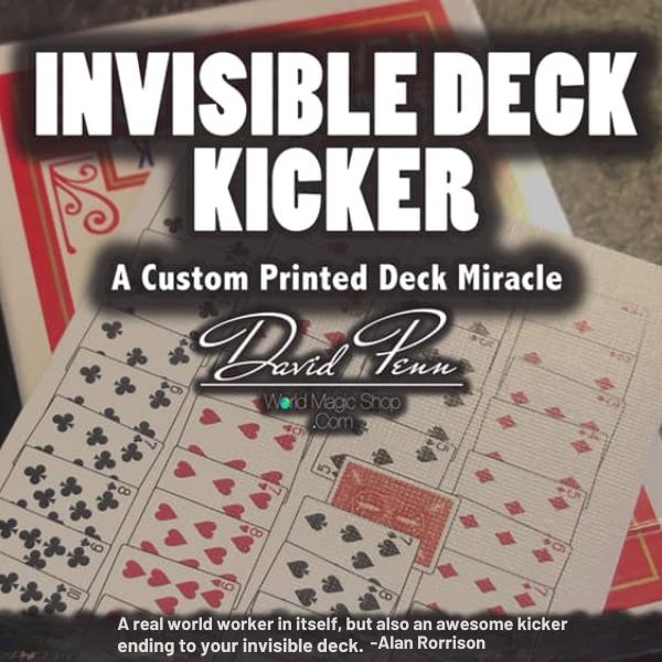 Invisible Deck Kicker by David Penn – All Things Magic