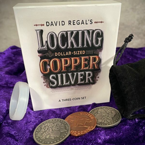 David Regal's Locking DOLLAR-SIZED Copper Silver