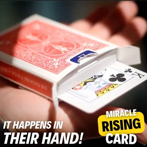 Rising Card Miracle (Poker) by Dr. Schwartz