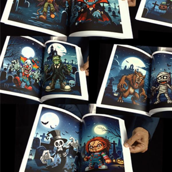 Scary Book by Gustavo Sereno and Gee Magic