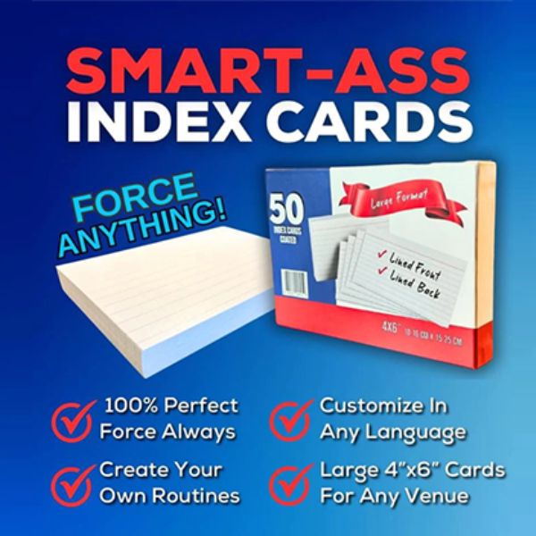 Smart-Ass Index Cards by Bill Abbott