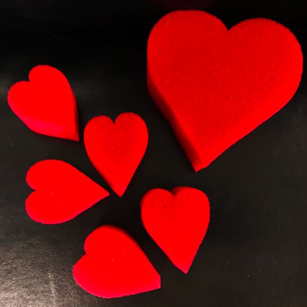 Sponge Heart Set (Red) by Goshman