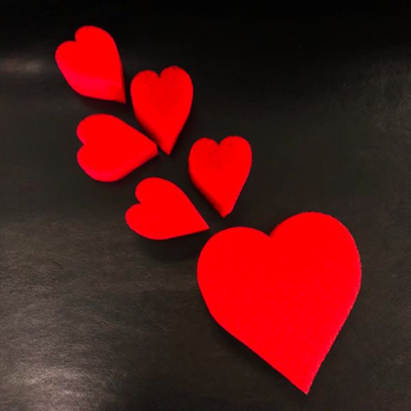 Sponge Heart Set (Red) by Goshman