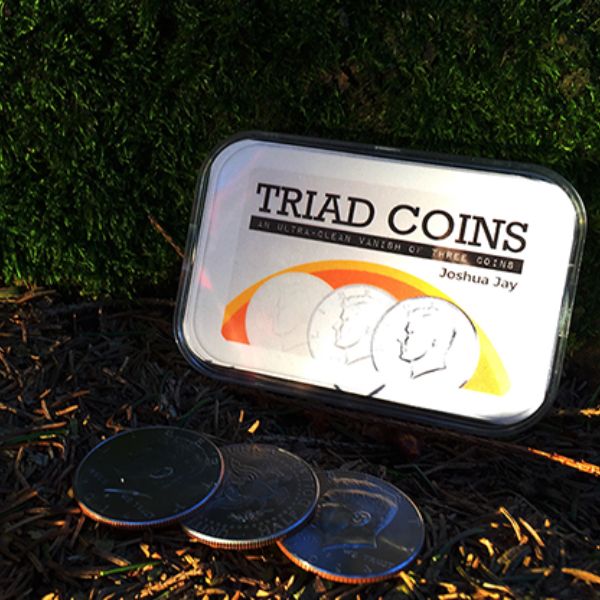 Triad Coins (Half Dollar) by Joshua Jay