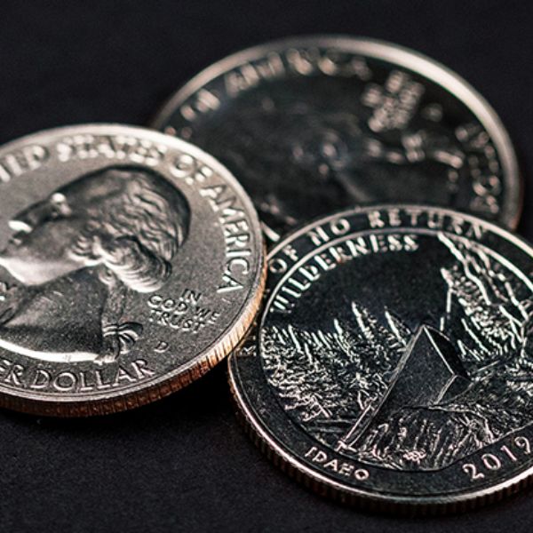 Triad Coins (Quarter) by Joshua Jay