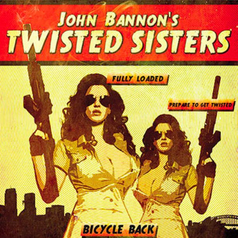 Twisted Sisters 2.0 Bicycle Back by John Bannon