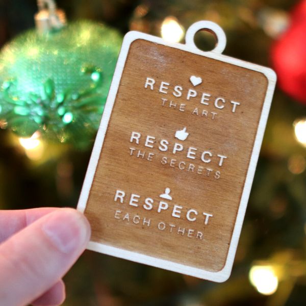 All Things Magic Respect Ornament