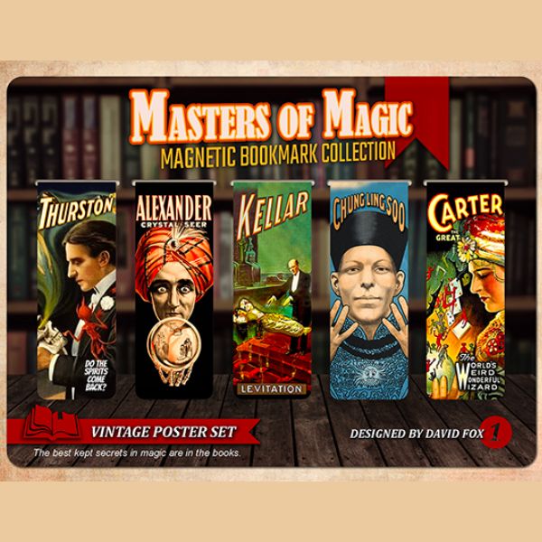 Masters of Magic Bookmarks Set 1. by David Fox