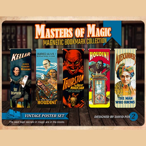 Masters of Magic Bookmarks Set 2. by David Fox