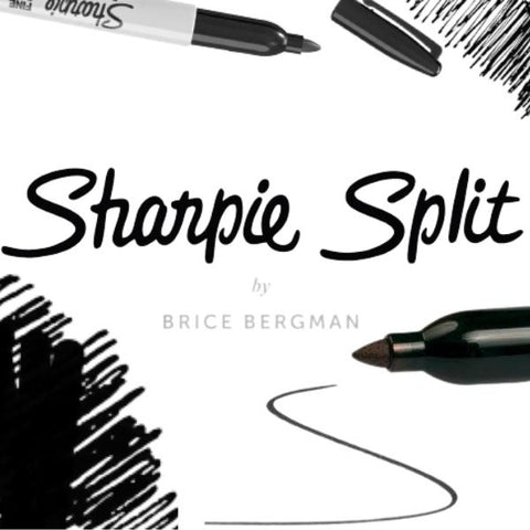 Sharpie Split by Brice Bergman