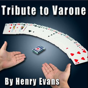 Tribute to Varone by Henry Evans