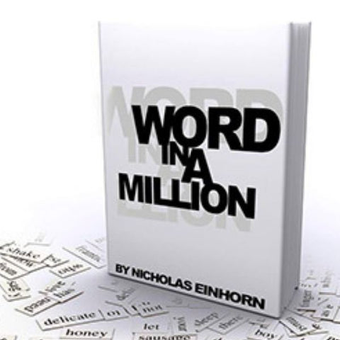 Word In A Million by Nicholas Einhorn